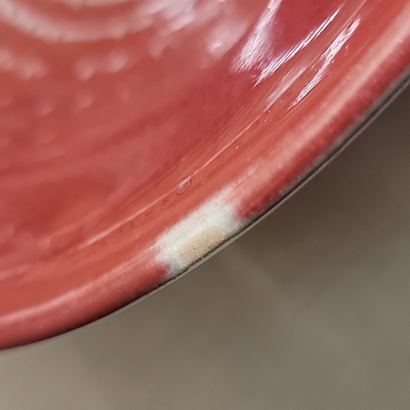 Vintage Michael Kennedy Studio Pottery Fish Bowl.  Signed - Picture 6 of 9